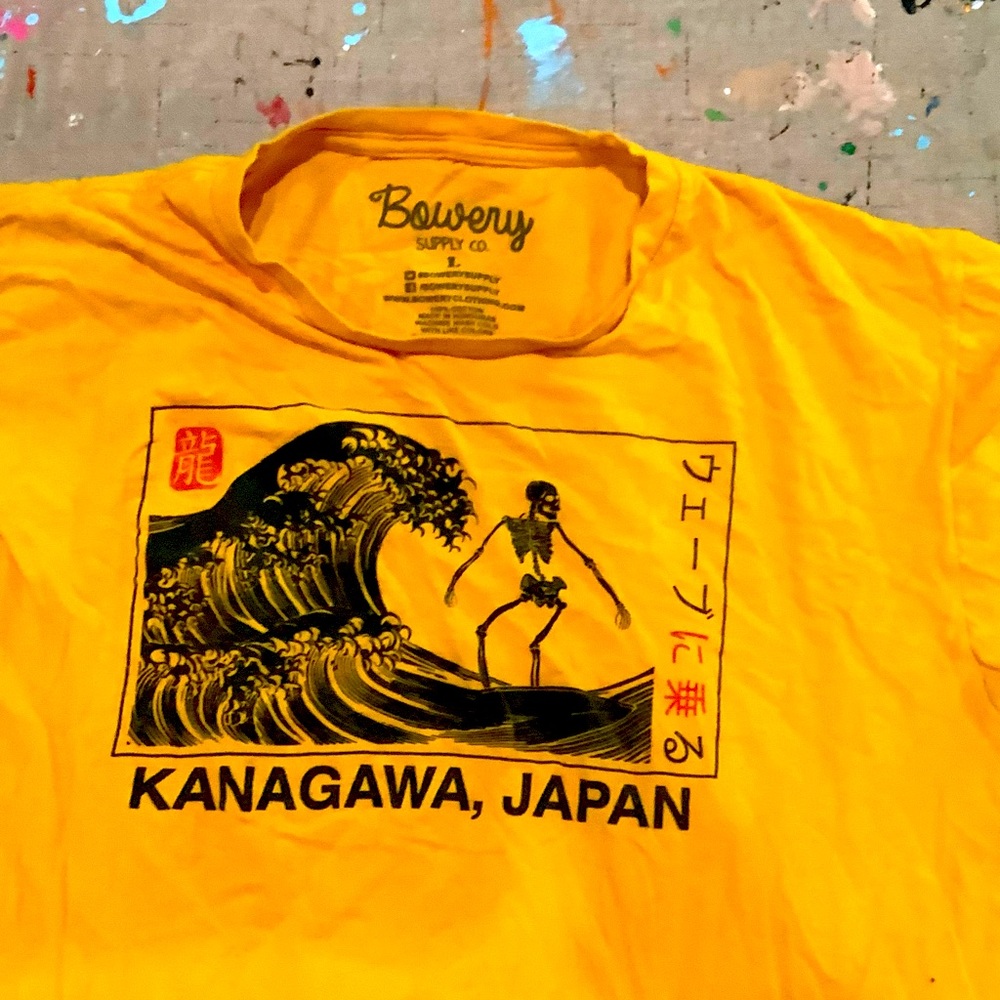Yellow shirt